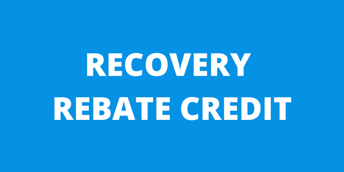 recovery rebate credit